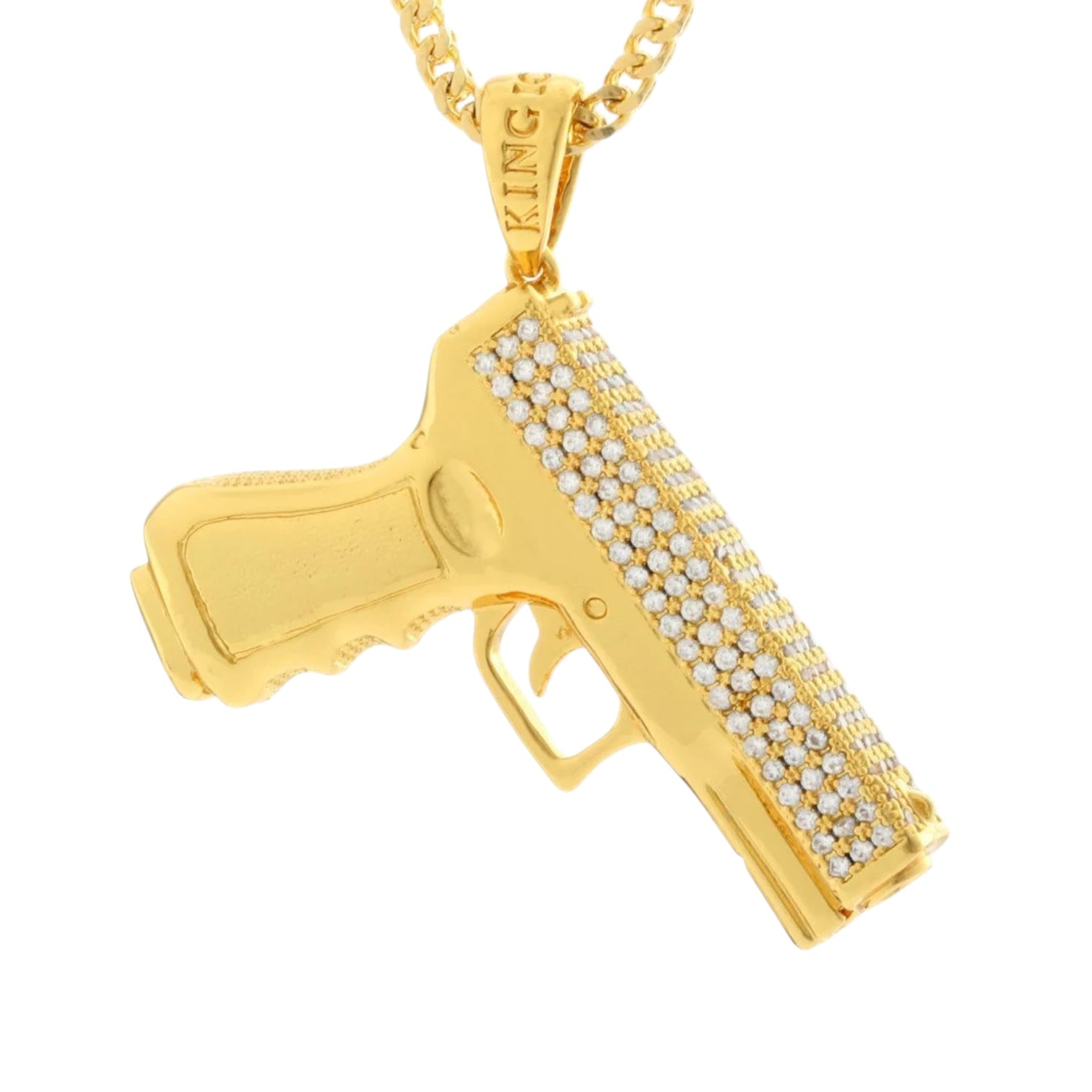 KING ICE: Iced G*n Necklace